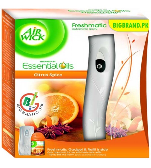 Airwick Freshmatic Automatic Air Freshener 250ml (Citrus Spice) in Pakistan
